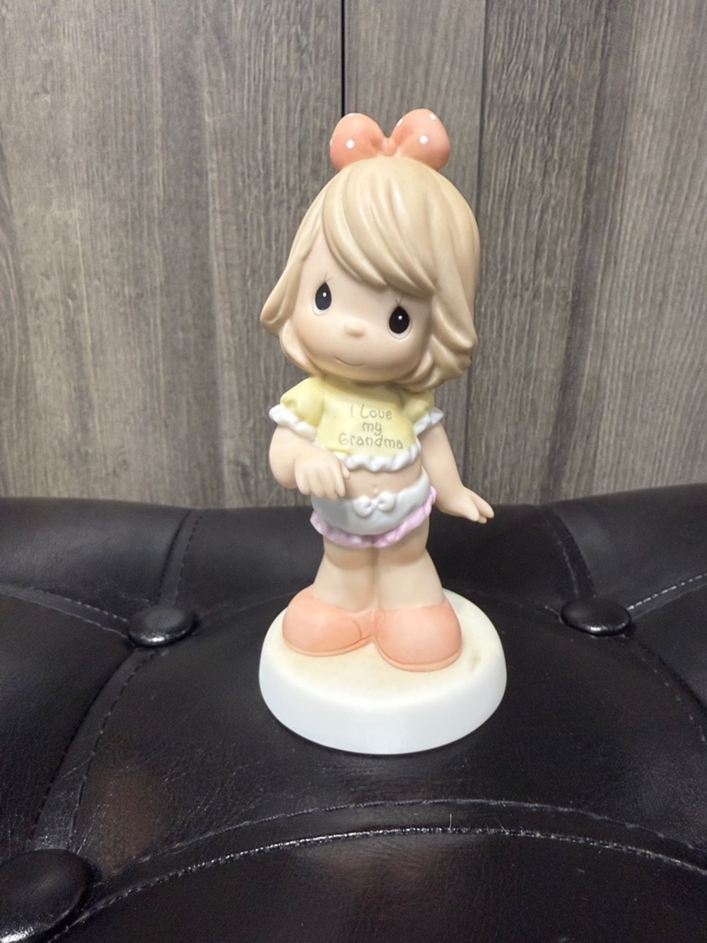 Precious Moments Grandma I'll Never Out Grow You Girl Porcelain Ceramic Figurine